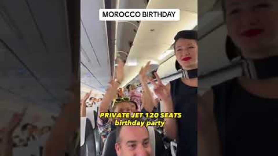 Το πάρτι της Σήλιας Κριθαριώτη σε πριβέ πτήση για τα γενέθλια του συζύγου της