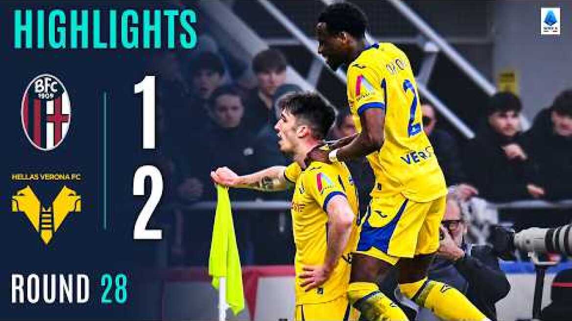 BOLOGNA-VERONA 1-2 | HIGHLIGHTS | Bowie Leads Amazing Verona Comeback | Serie A 2025/26