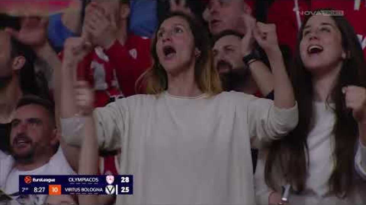 Euroleague: Με φόρα ο Ολυμπιακός στη 2η θέση, σπουδαία διπλά για Μακάμπι, Αρμάνι και Μπαρτσελόνα Ολυμπιακός-Βίρτους Μπολόνια: 109-77 (MD 27, 06/02/2026)