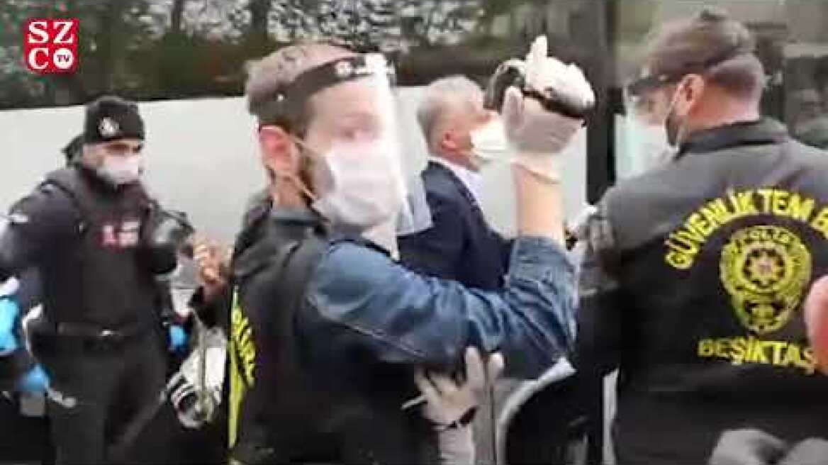 Taksim’e yürümek isteyen DİSK yöneticileri gözaltına alındı