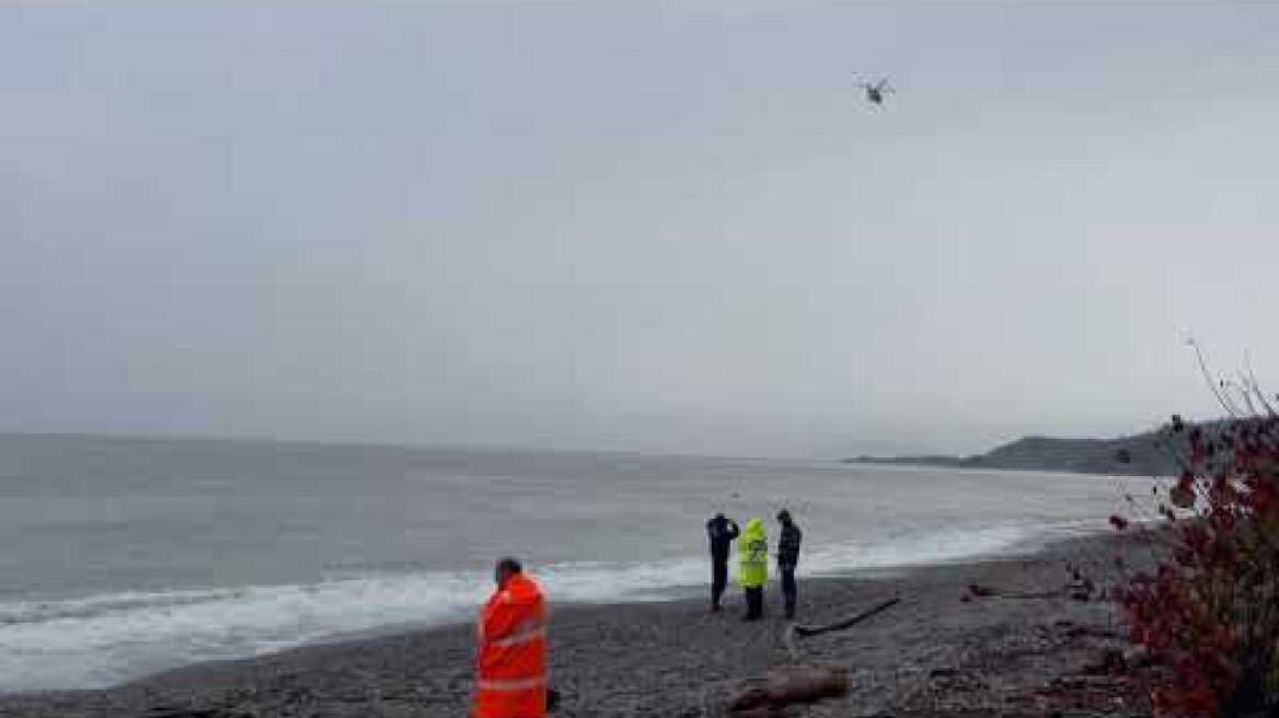 Πτώση ελικοπτέρου στην Εύβοια: Έρευνες από Super Puma (2)