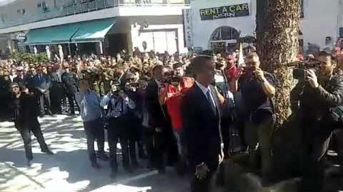 Στην Κίσσαμο ο Κυριάκος Μητσοτάκης για την 28η Οκτωβρίου (φωτ.)