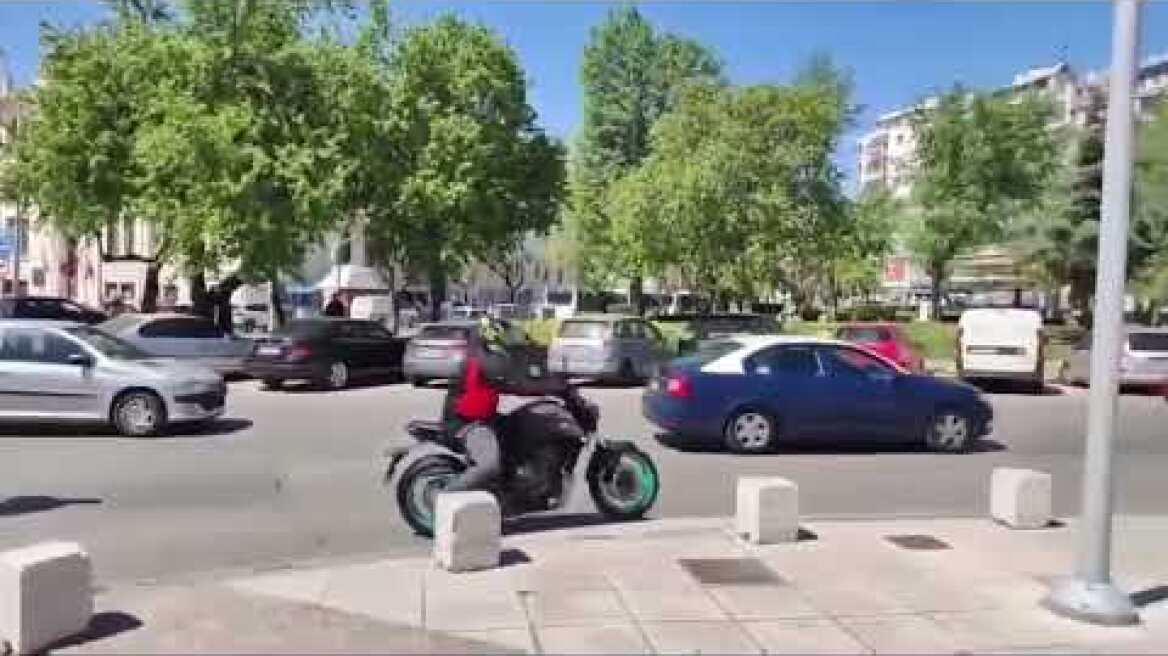 Θεσσαλονίκη: Τροχαίο με μηχανή