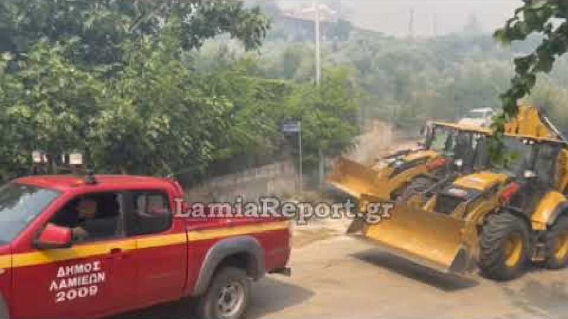 LamiaReport.gr: Πυρκαγιά Λαμία 3