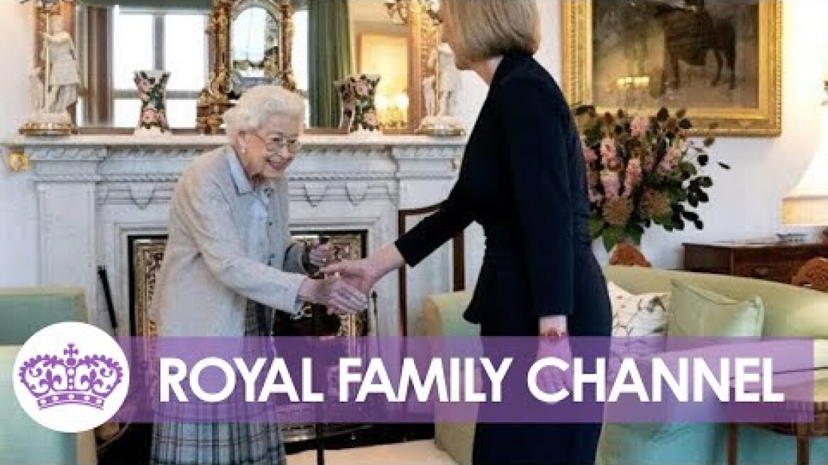 The Moment the Queen Appointed New Prime Minister at Balmoral