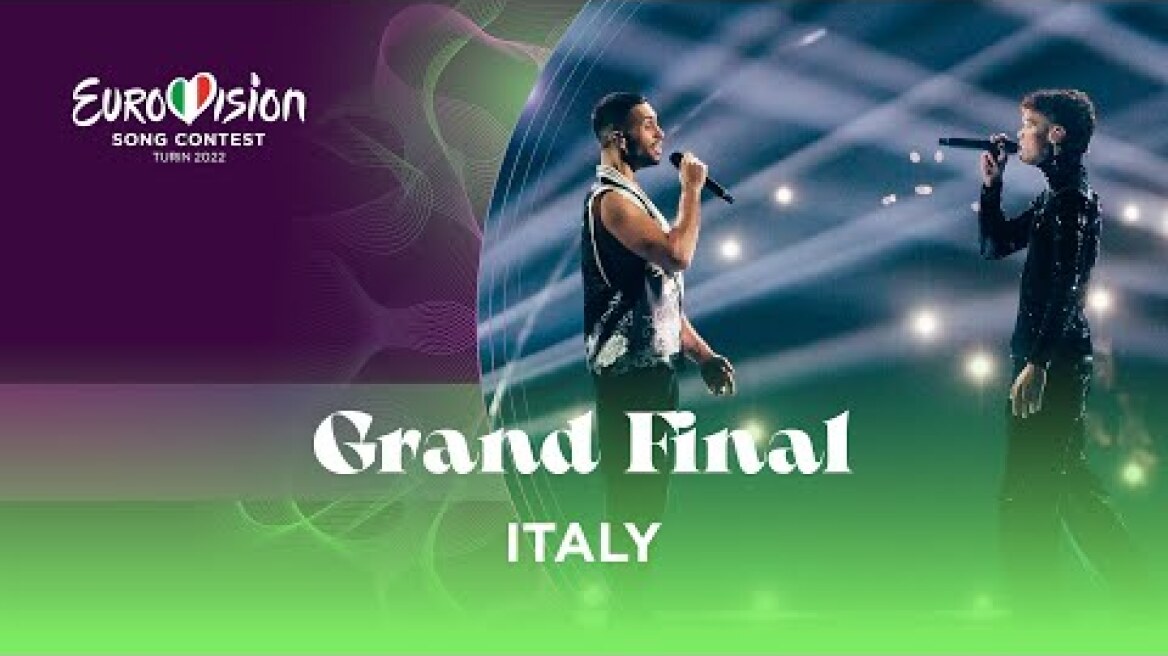 Mahmood & Blanco - Brividi - LIVE - Italy 🇮🇹 - Grand Final - Eurovision 2022