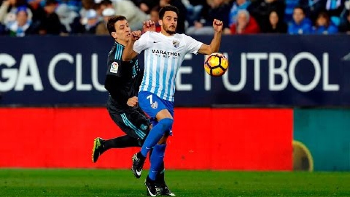 Juankar, MVP blanquiazul del #MálagaRealSociedad