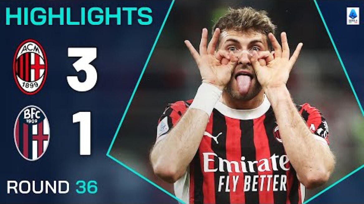 MILAN-BOLOGNA 3-1 | HIGHLIGHTS | Gimenez and Pulisic Lead Milan To Huge Win | Serie A 2024/25