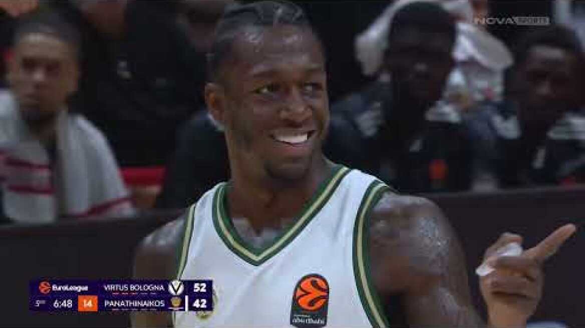 Euroleague: Πάρτι του Ολυμπιακού στο Μόναχο, έπιασε στο 4-2 τον Παναθηναϊκό που ηττήθηκε στην Μπολόνια Βίρτους Μπολόνια - Παναθηναϊκός: 92-75 (MD 6, 24/10/2025)