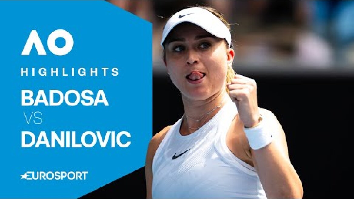 Paula Badosa vs Olga Danilovic | Round Four | Australian Open 2025 Highlights 🇦🇺