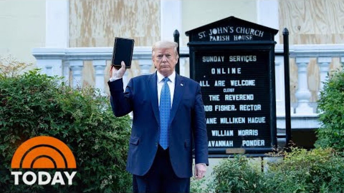 Backlash Follows Trump’s Visit To Church In Washington, D.C. | TODAY