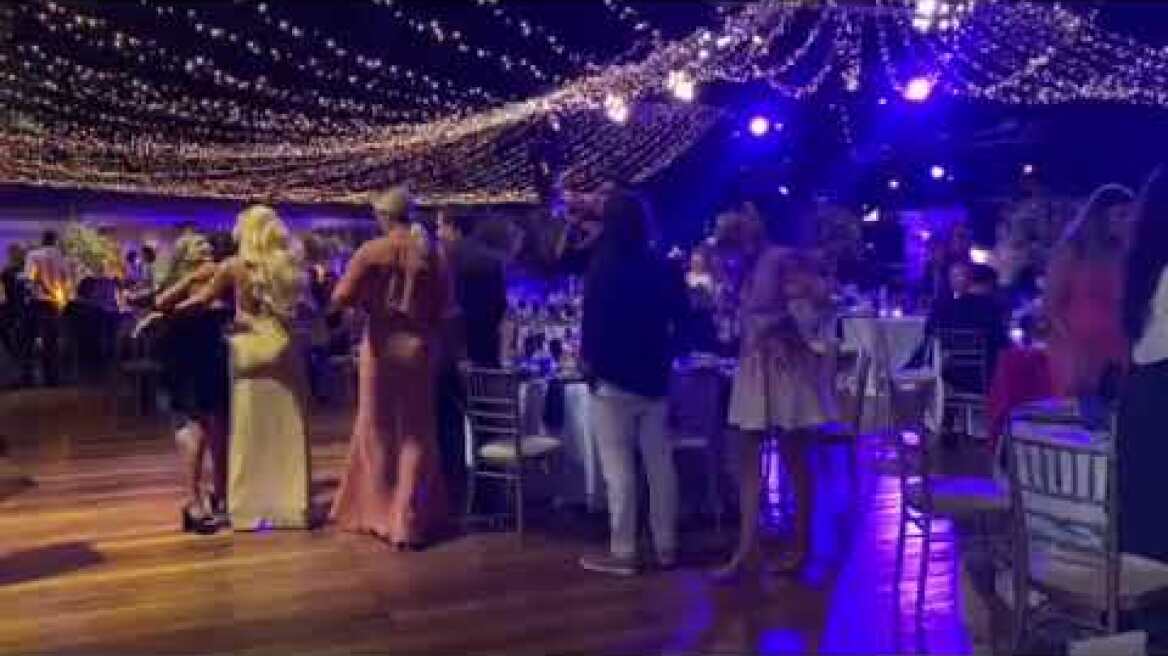 Δεξίωση βάπτιση Σπυροπουλου