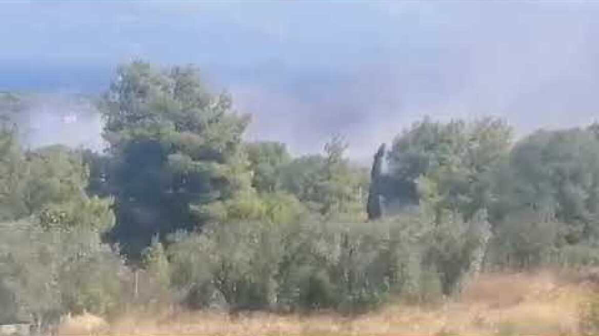 Φωτιά Αγία Κυριακή Αρτέμιδας 10/09/2020