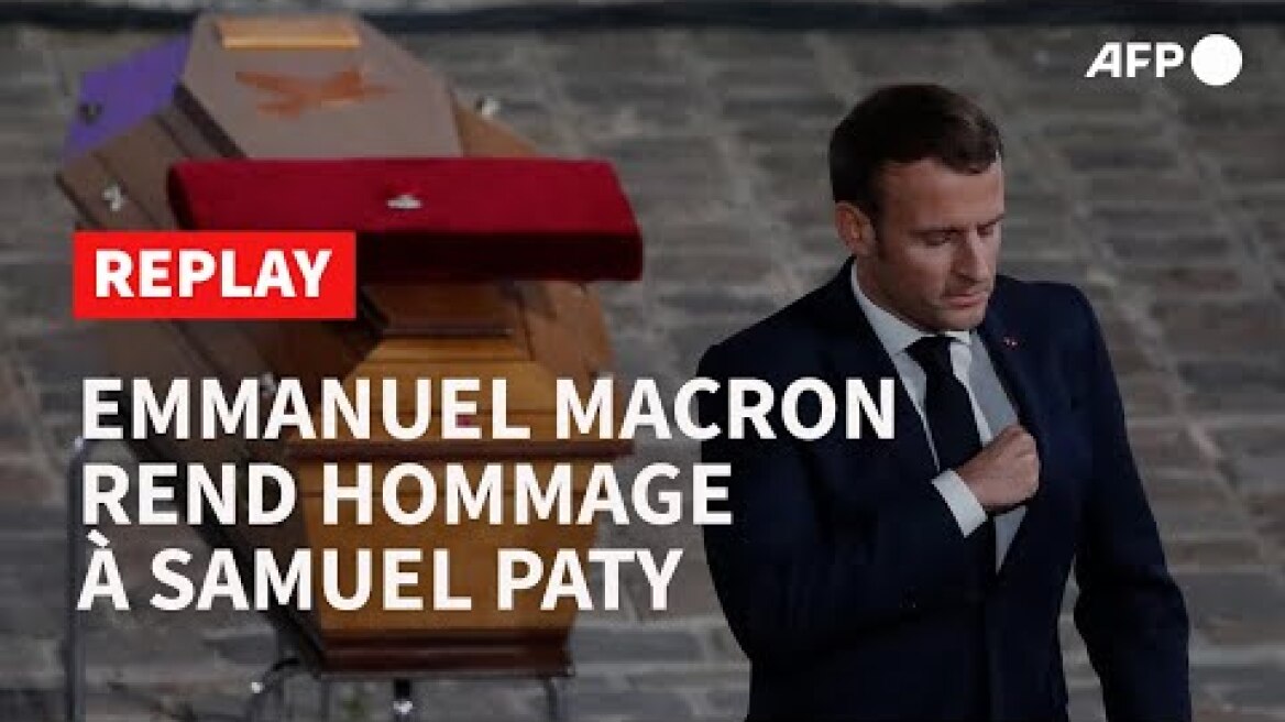 REPLAY - Hommage national à l'enseignant Samuel Paty