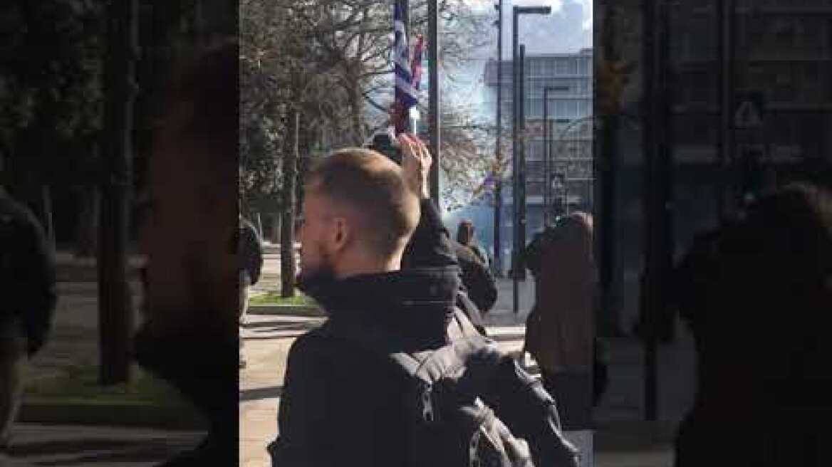 Πανεκπαιδευτικό συλλαλητήριο: Επεισόδια στο Σύνταγμα