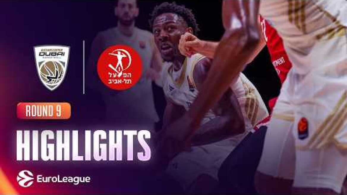 Dubai Basketball - Hapoel IBI Tel Aviv | R9 Basketball Highlights 2026-27