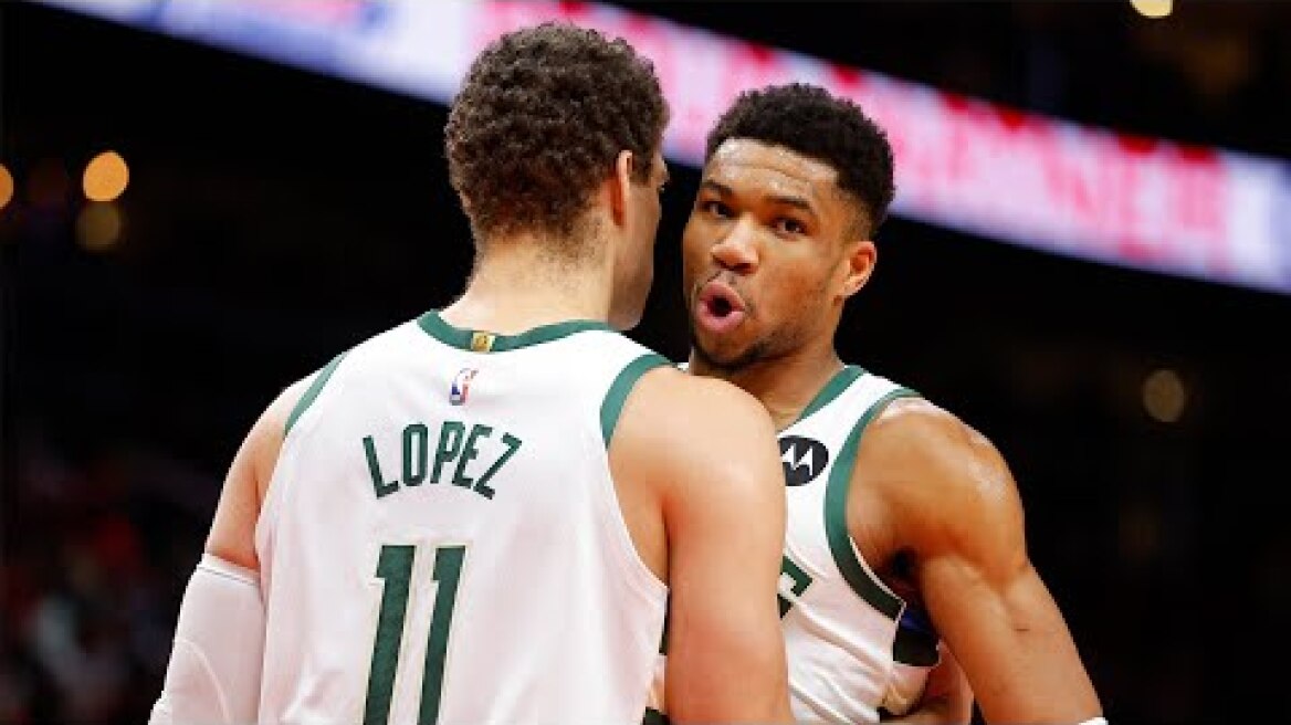 Giannis near triple-double vs. Hawks | 1.11.23