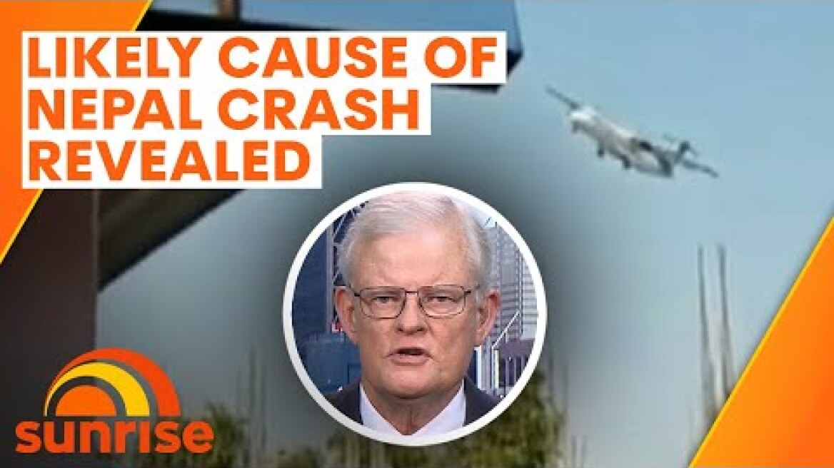 Aviation expert reveals likely cause of Nepal plane crash | Sunrise