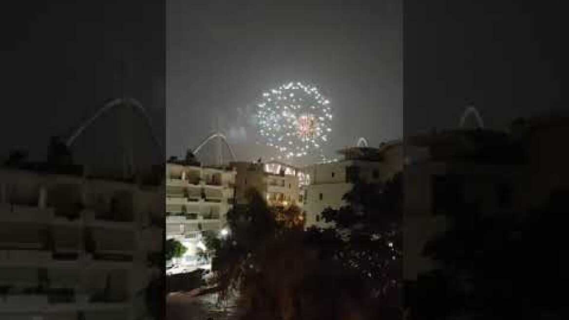 Πυροτεχνήματα - ΟΑΚΑ (2)