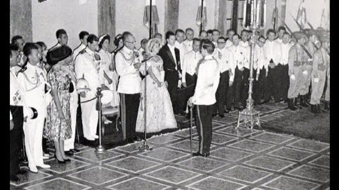 Η ΟΡΚΩΜΟΣΙΑ ΤΟΥ ΔΙΑΔΟΧΟΥ ΚΩΝΣΤΑΝΤΙΝΟΥ ΚΑΤΑ ΤΗΝ ΕΝΗΛΙΚΙΩΣΗ ΤΟΥ - 1958