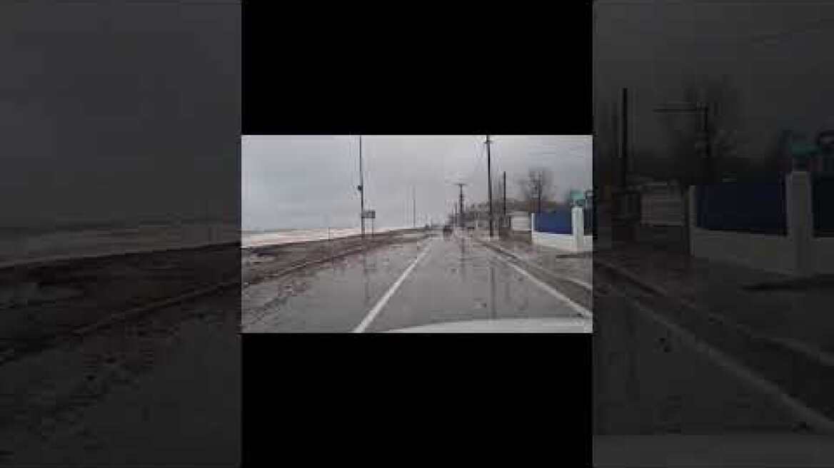 Πλημμύρισαν ρέματα στην Λάρισα