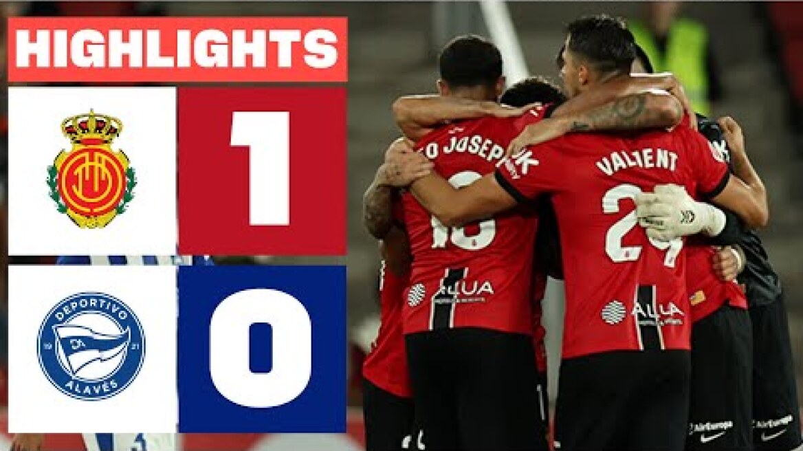 RCD MALLORCA 1 - 0 DEPORTIVO ALAVÉS | RESUMEN LALIGA EA SPORTS
