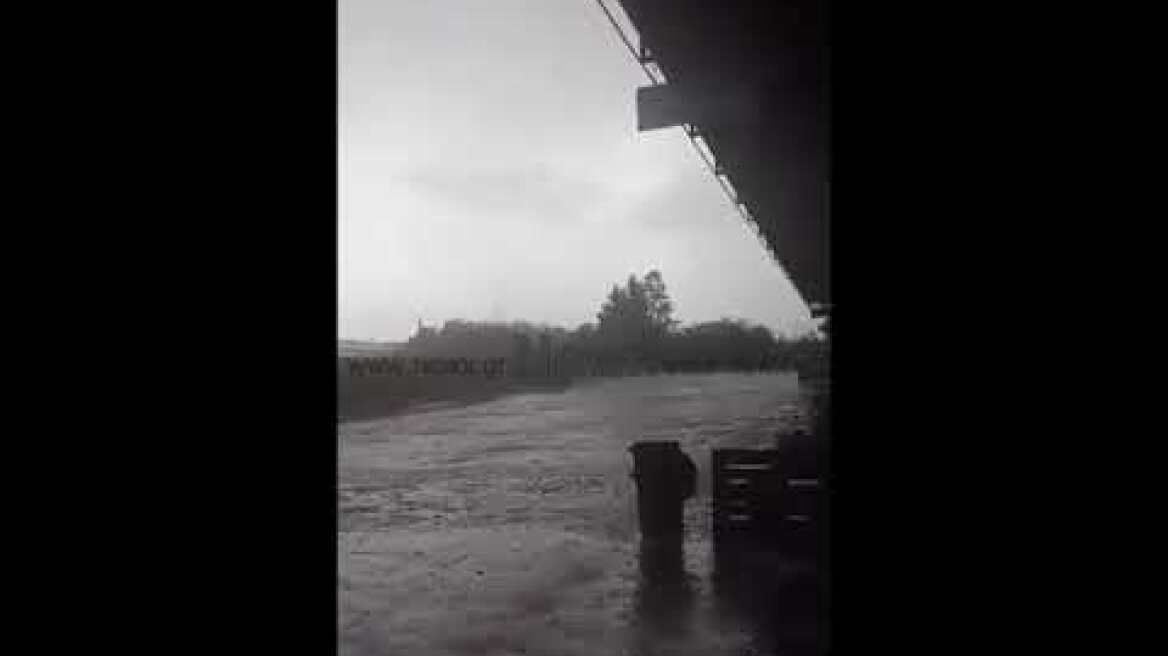 Χαλάζι στα Διαβατά Θεσσαλονίκης 5-5-18