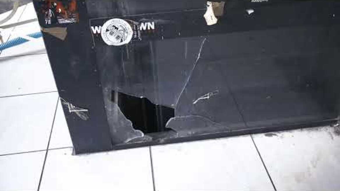 Κ*ΒΟΞ. Για την στοχοποίηση του κοινωνικού μας κέντρου. Βίντεο απο τον εσωτερικό χώρο.