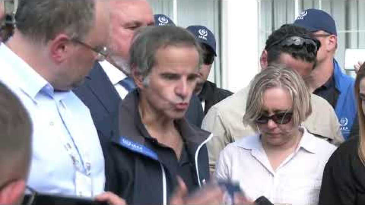 LIVE: IAEA chief speaks following a visit to Kursk nuclear plant