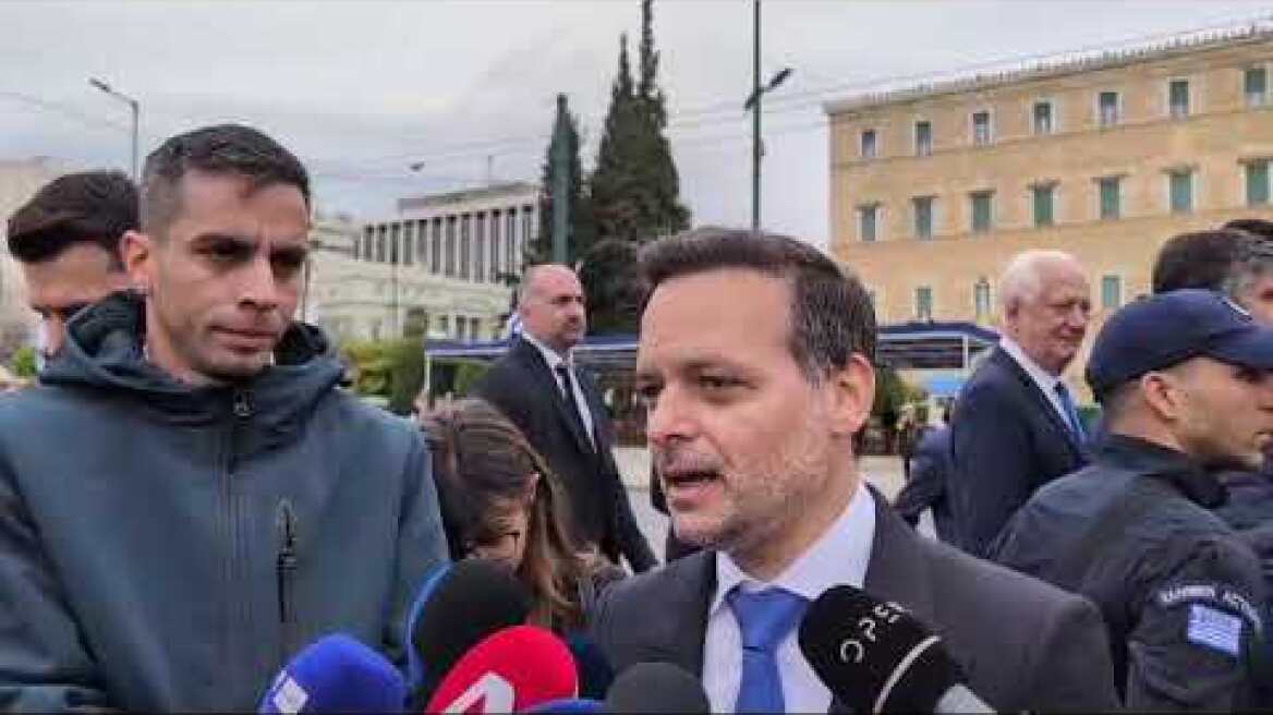 Οι δηλώσεις του Χάρη Δούκα μετά την παρέλαση της 25ης Μαρτίου