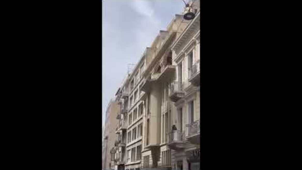 Σύλληψη διαρρήκτη στην Ομόνοια