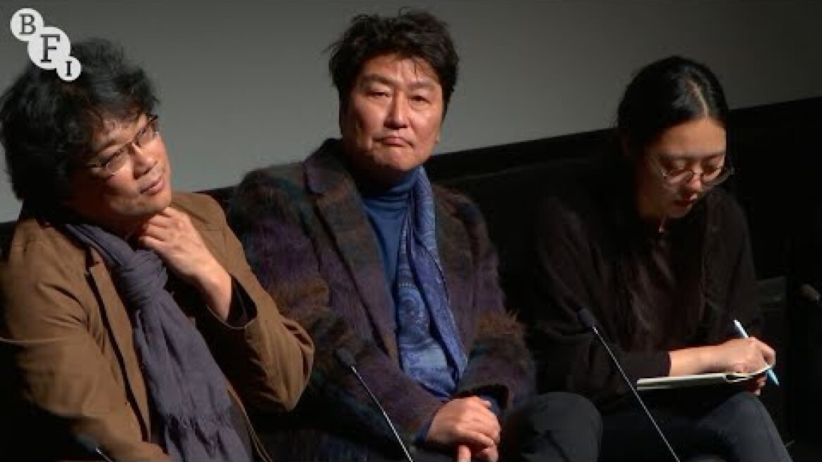 Parasite director Bong Joon-ho and star Song Kang-ho | BFI Q&A