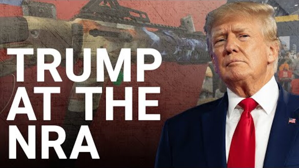 🔴 Donald Trump gives keynote speech at the National Rifle Association forum