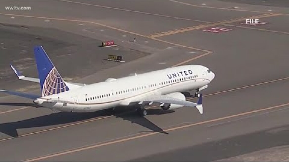 United passenger showing COVID symptoms has died