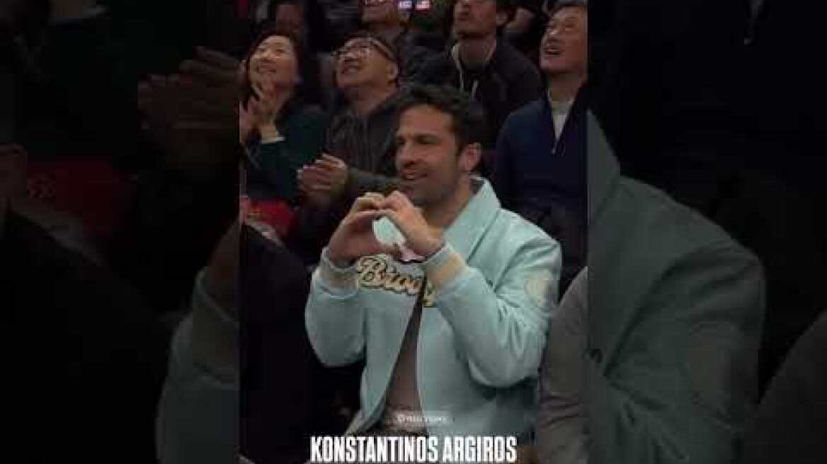 Σε αγώνα NBA ο Κωνσταντίνος Αργυρός (3)