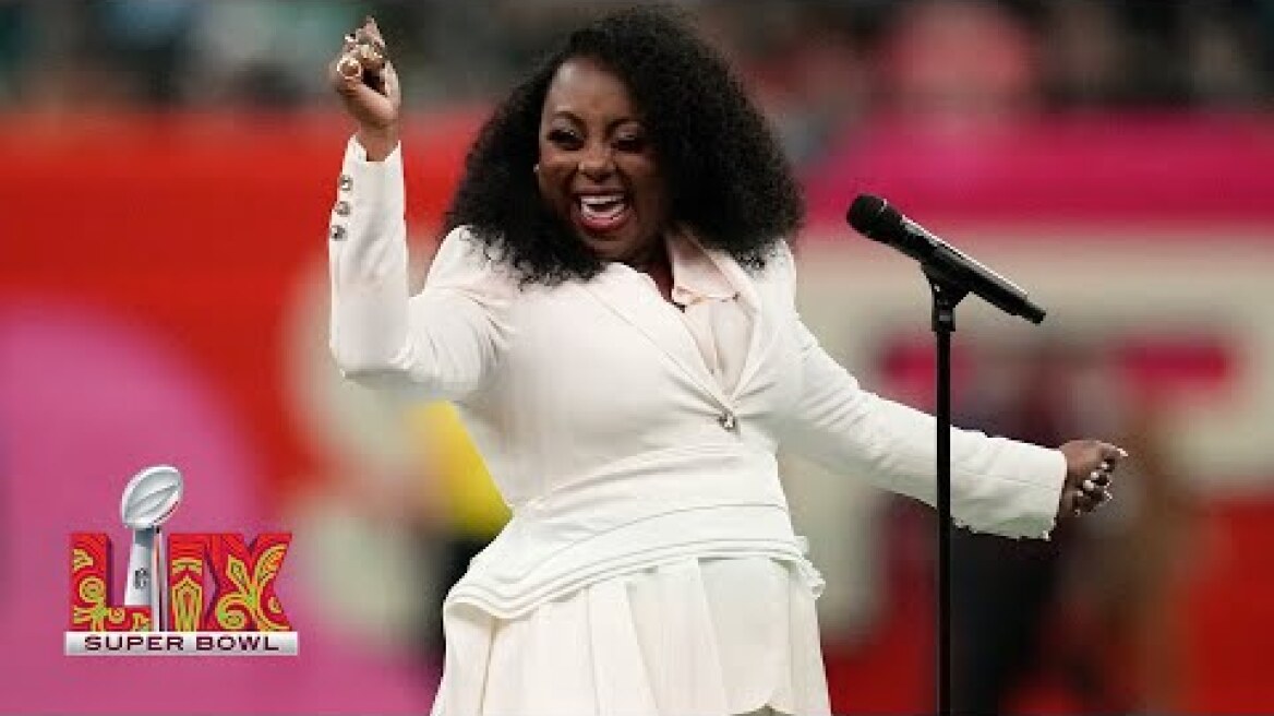 "Lift Every Voice and Sing" Performed by Ledisi at Super Bowl LIX