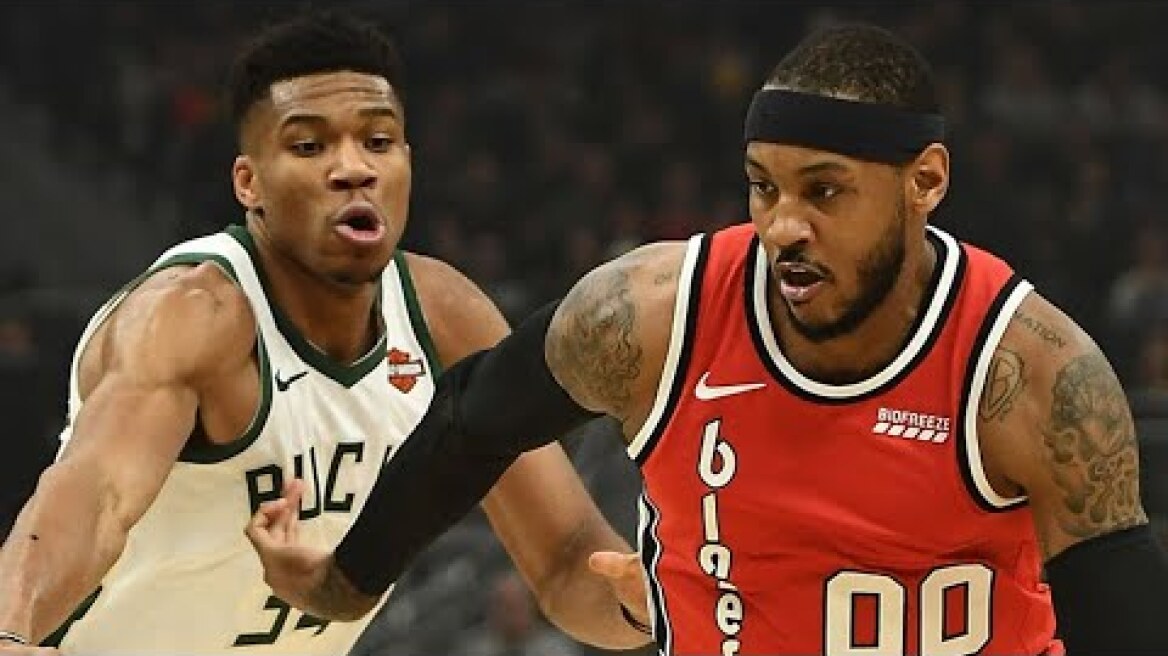 Portland Trail Blazers vs Milwaukee Bucks - Full Game Highlights | November 21, 2019-20 NBA Season
