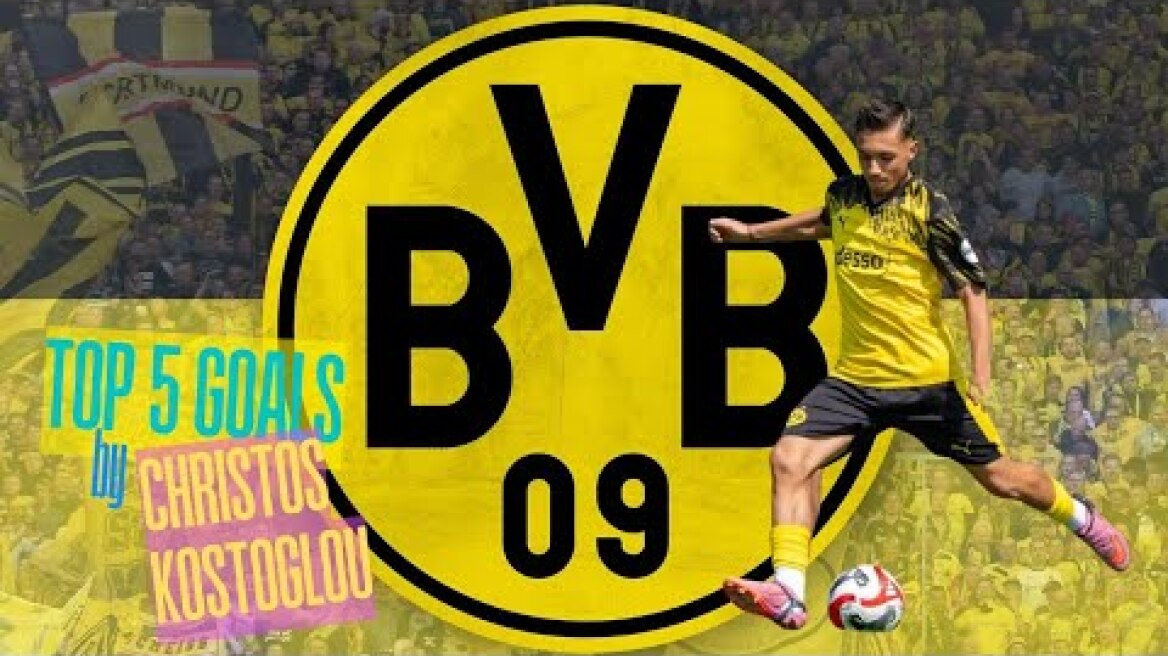 Top 5 goals by Christos Kostoglou
