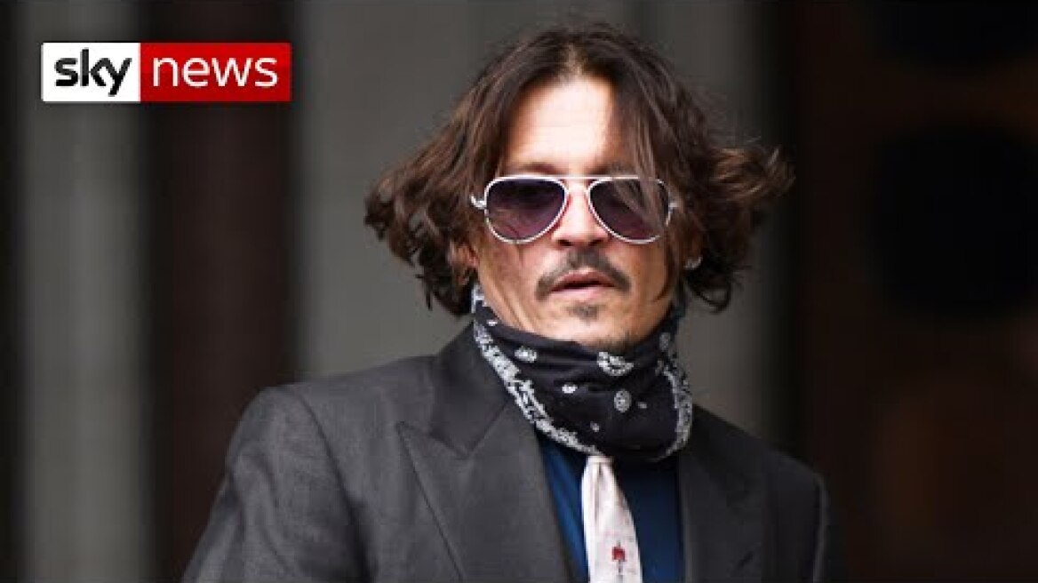 BREAKING NEWS: Johnny Depp loses libel case against The Sun