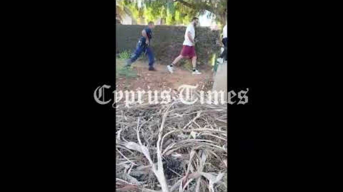 cyprustimes.com: ΑΠΟΚΛΕΙΣΤΙΚΟ ΒΙΝΤΕΟ _ Η στιγμή της σύλληψης του δραπέτη