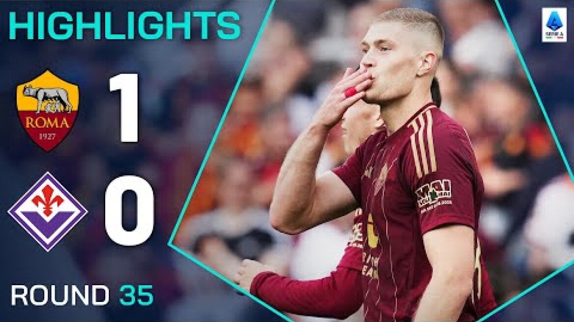 ROMA-FIORENTINA 1-0 | HIGHLIGHTS | Dovbyk Fires Roma Into the Top Four! | Serie A 2024/25