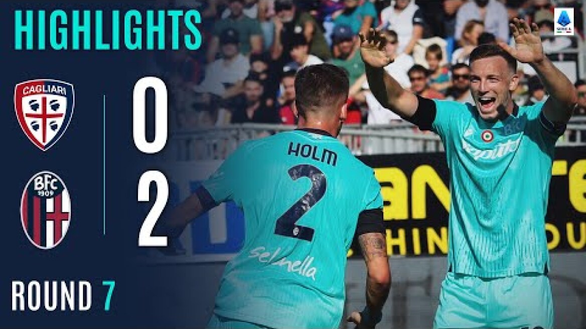 CAGLIARI-BOLOGNA 0-2 | HIGHLIGHTS | Bologna breaks the curse of the away games | SERIE A 2025/26