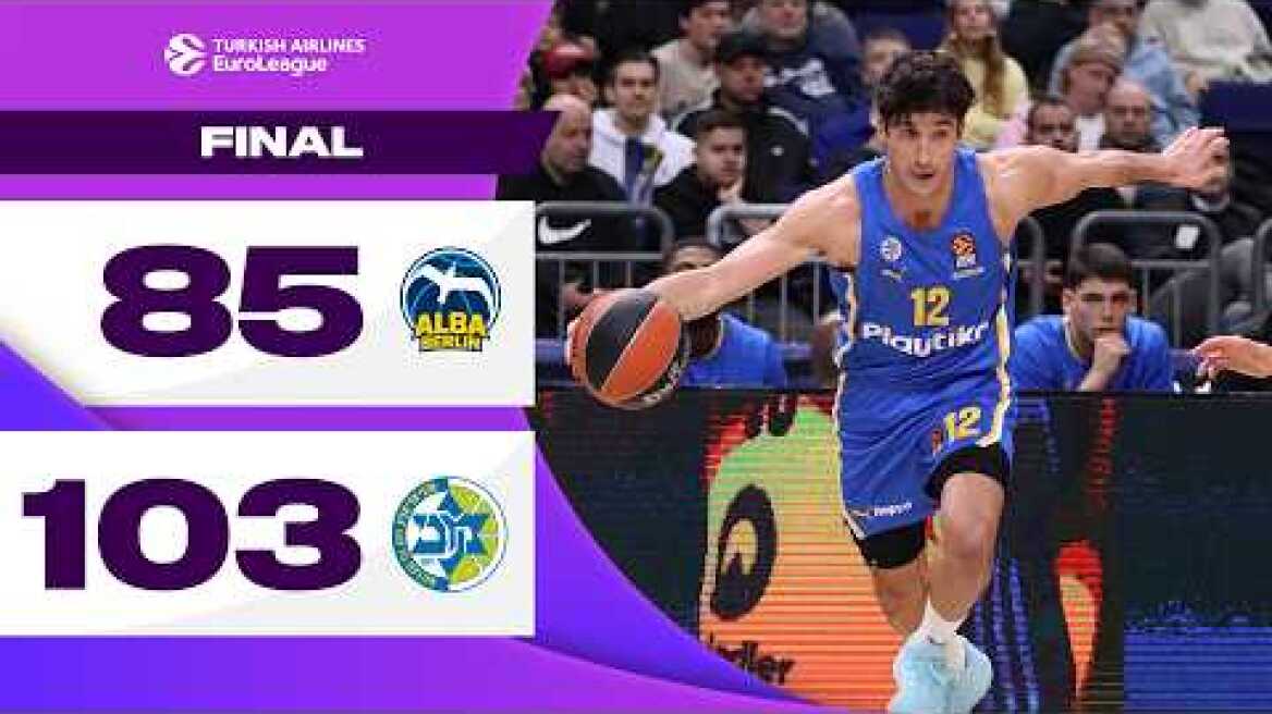 Jokubaitis shows NO MERCY | Alba Berlin -  Maccabi | BASKETBALL HIGHLIGHTS R12 2024-25