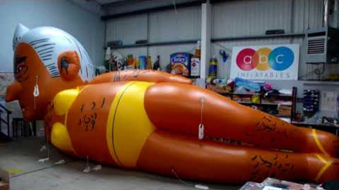 Sadiq Khan bikini blimp to fly over central London
