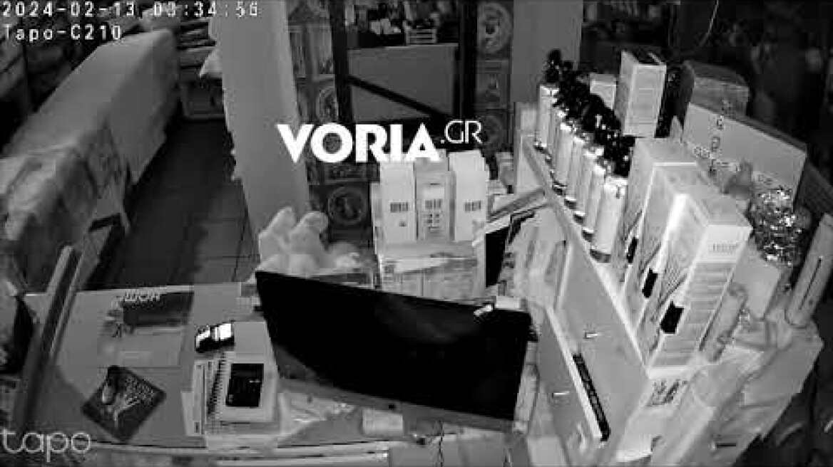 Διάρρηξη σε κατάστημα στη Σταυρούπολη