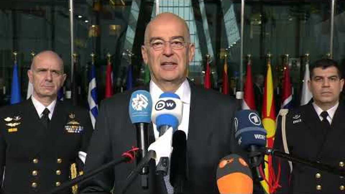 Δήλωση Νίκου Δένδια κατά την προσέλευσή του στη Σύνοδο των Υπουργών Άμυνας του ΝΑΤΟ στις Βρυξέλλες