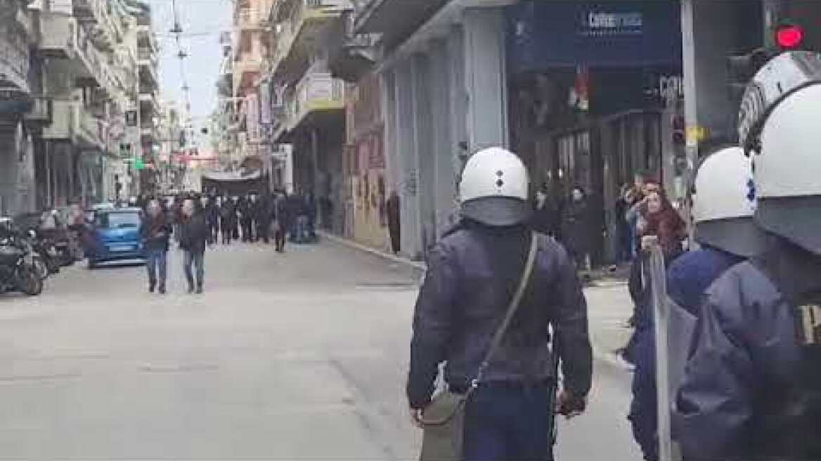 Πάτρα: Ένταση στο πανεκπαιδευτικό συλλαλητήριο