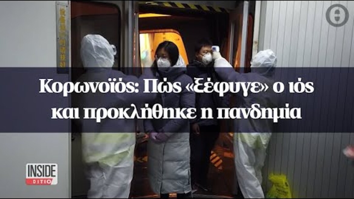 Κορωνοϊός: Πώς «ξέφυγε» ο ιός και προκλήθηκε η πανδημία