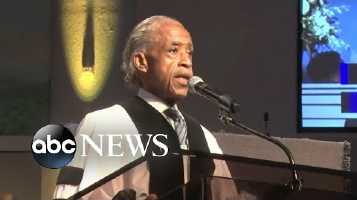 Reverend Al Sharpton delivers eulogy at George Floyd’s funeral