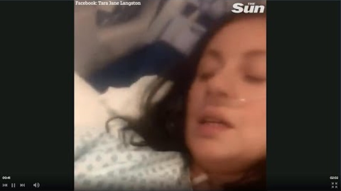 Coronavirus victim Tara Jane Langston Tells everyone to not take any chances